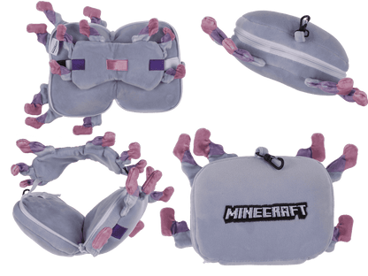 Kids Plush travel pillow with eye mask,