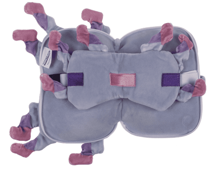 Kids Plush travel pillow with eye mask,