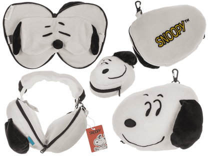 Kids Plush travel pillow with eye mask,