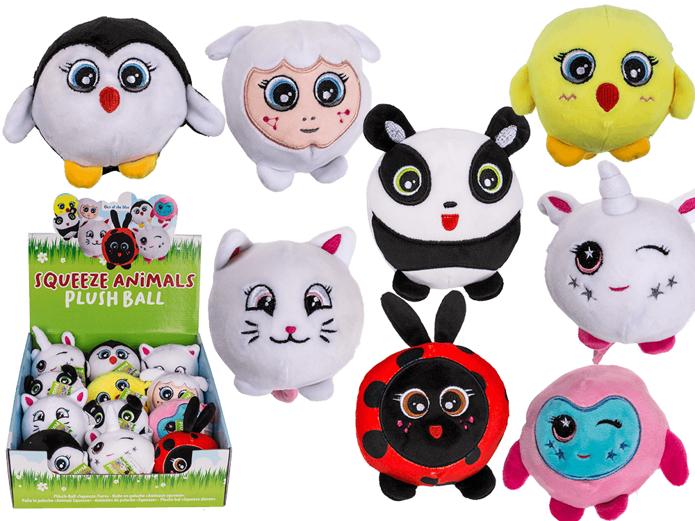 Plush ball, squeeze animals,