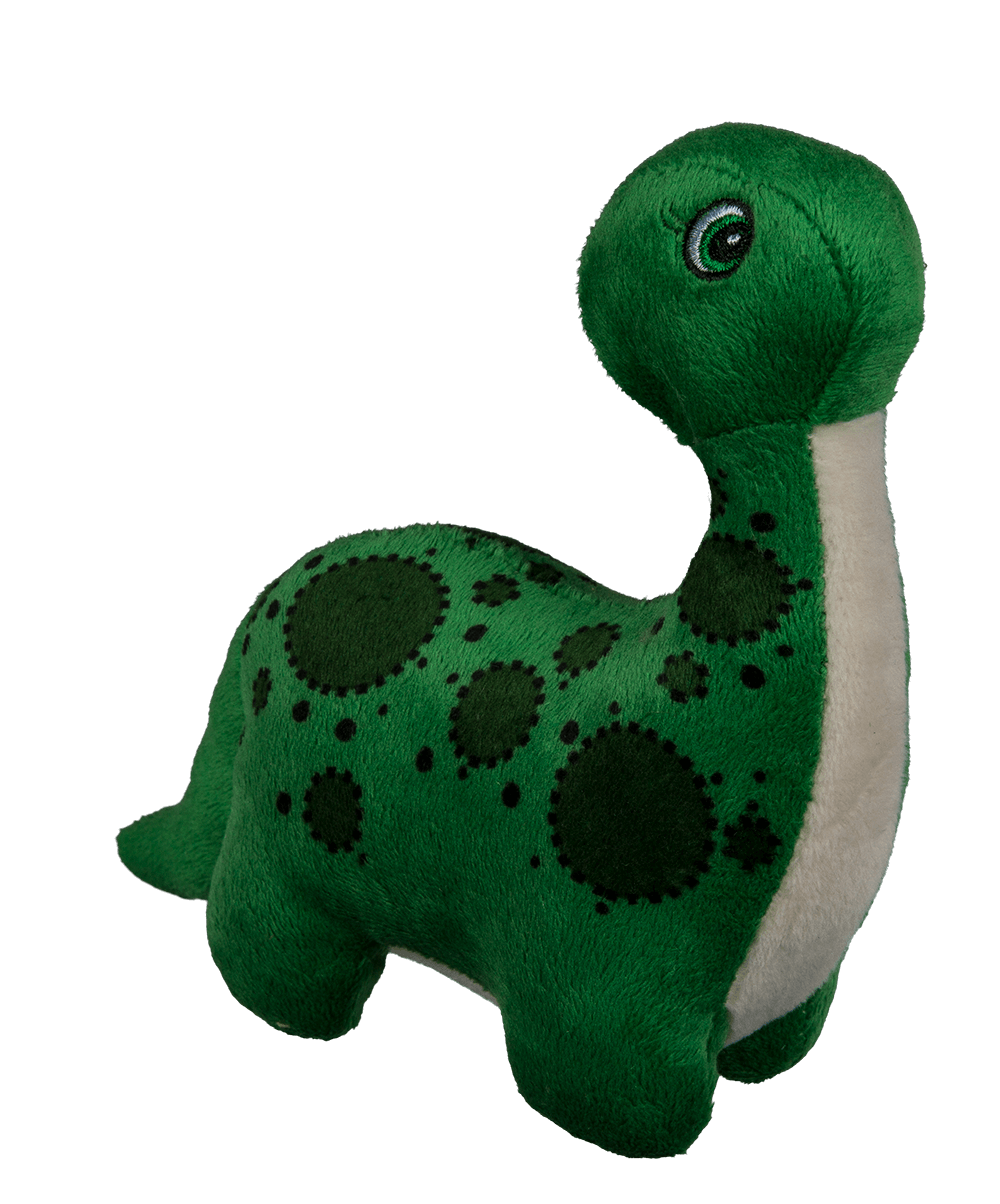 Plush dinosaur,