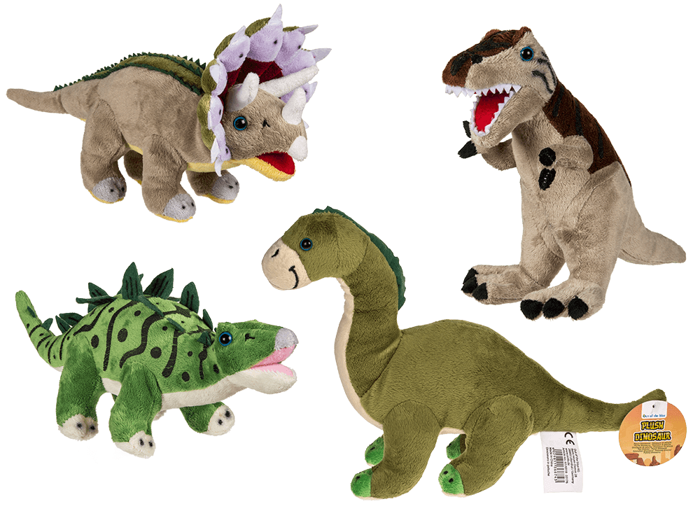 Plush dinosaur,