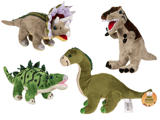 Plush dinosaur,