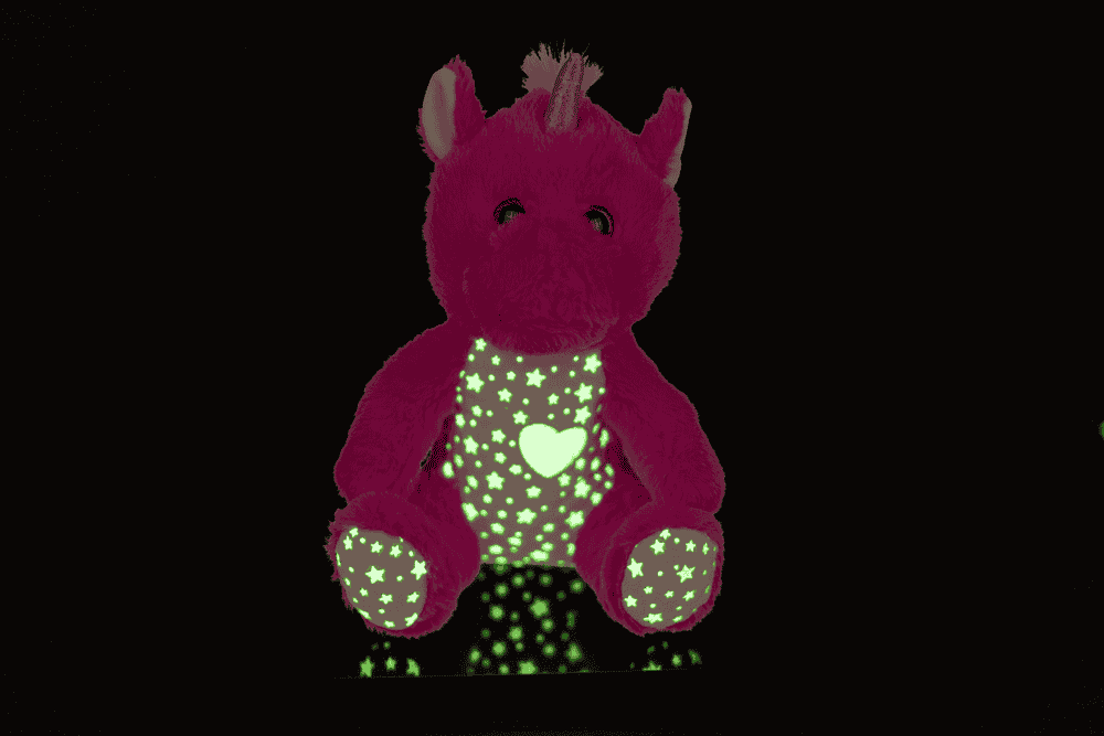 Plush animals, Glow in the Dark, Heart