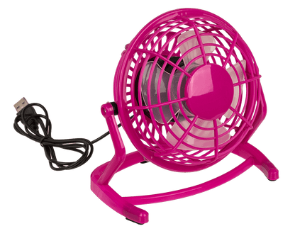 Desktop fan with USB cable,