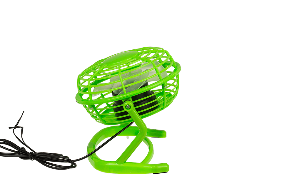 Desktop fan with USB cable,