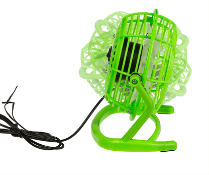 Desktop fan with USB cable,