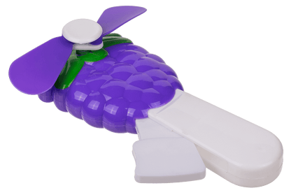 Handheld portable fan, Fruits, approx. 7 x 13,5