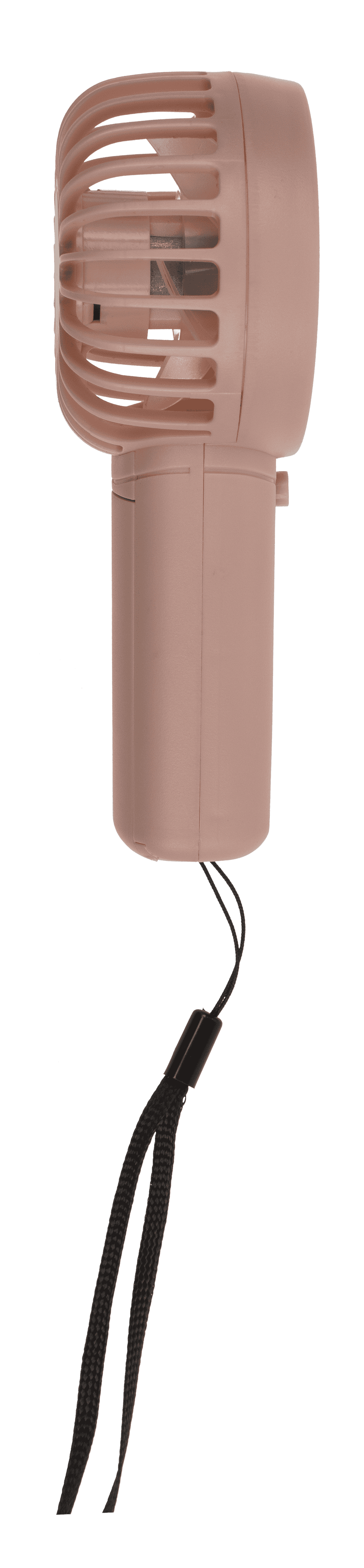 Fan with lanyard, 6 x 3.5 x 12.5 cm,