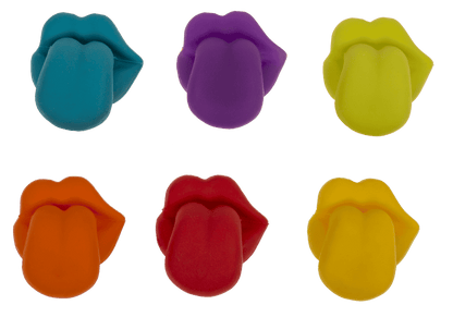 Glass marker, approx. 1,4 x 1 cm, silicone,