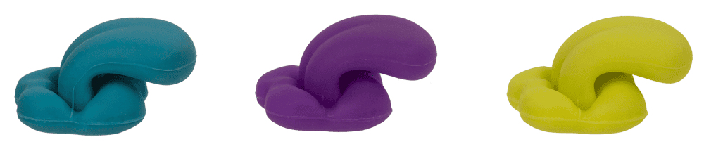 Glass marker, approx. 1,4 x 1 cm, silicone,