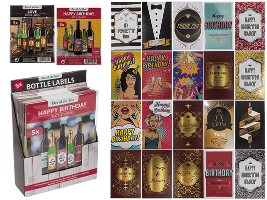 Bottle lables, Fancy,