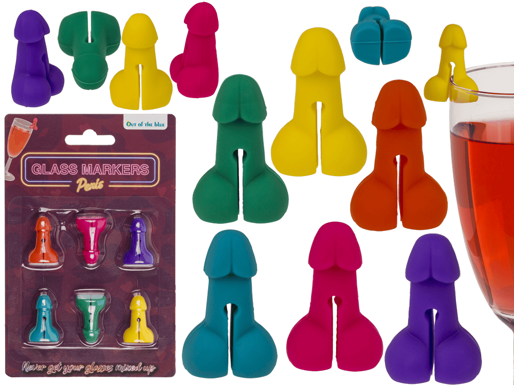Glass marker, Penis, silicone,