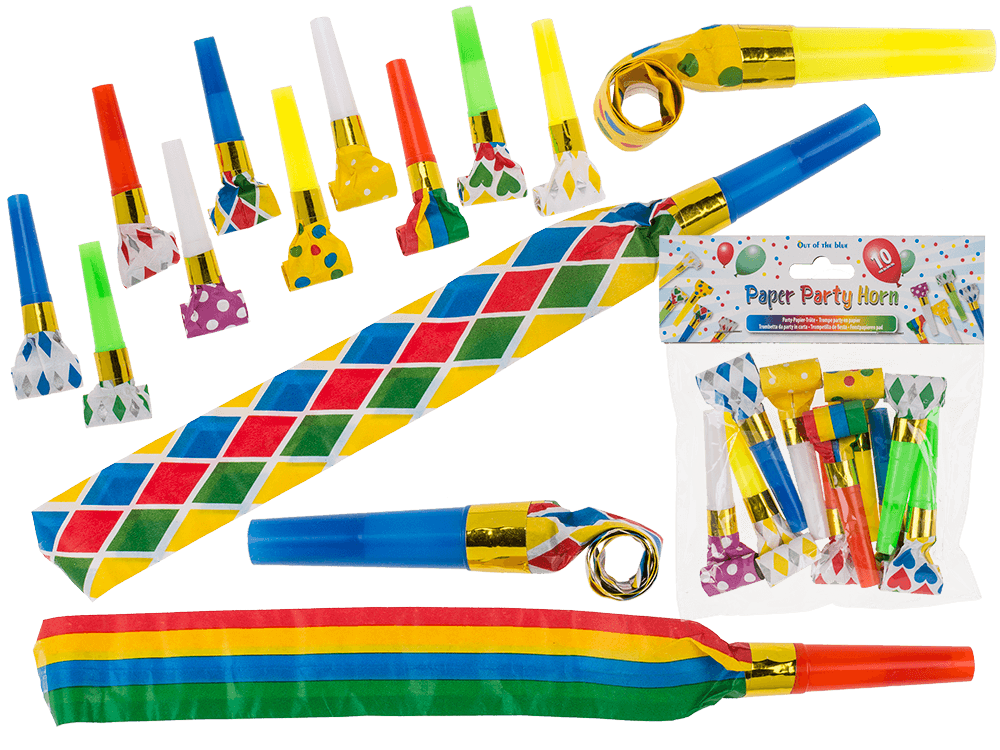 Paper party horn,