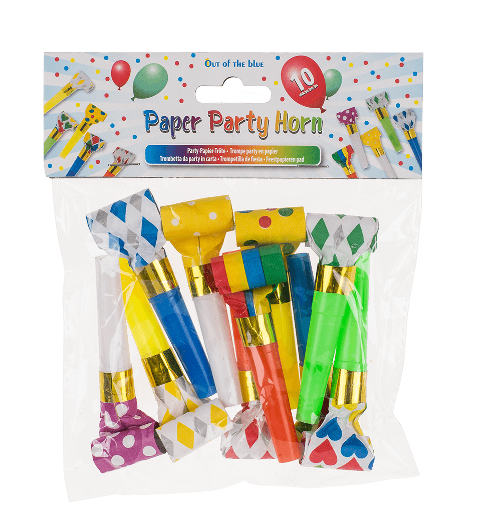 Paper party horn,