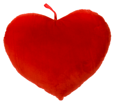 Plush Cushion, Heart, ca. 35 cm,
