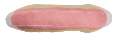 Plush rainbow cushion, Pastel,