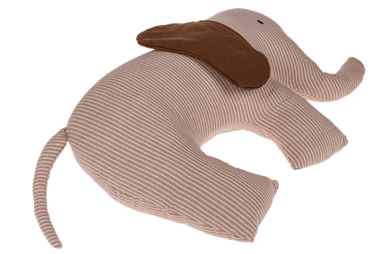 Plush cushion, elephant,