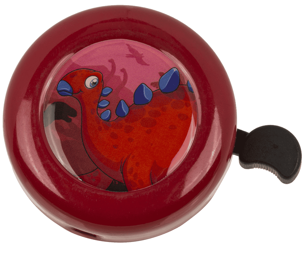 Metal bell for bicycles, Dinosaur,