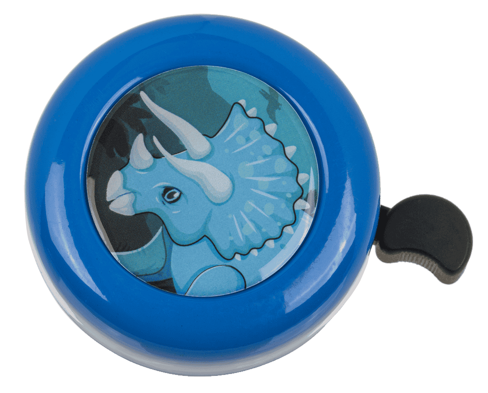 Metal bell for bicycles, Dinosaur,