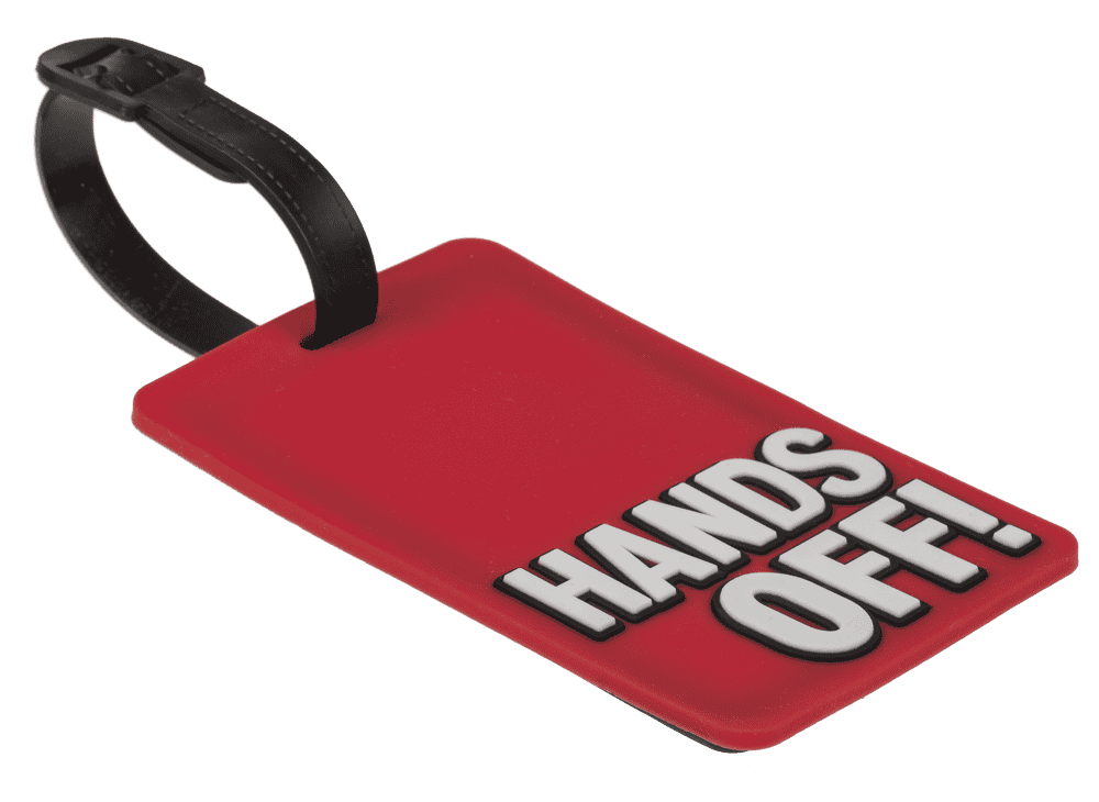 Luggage tags with English slogans,