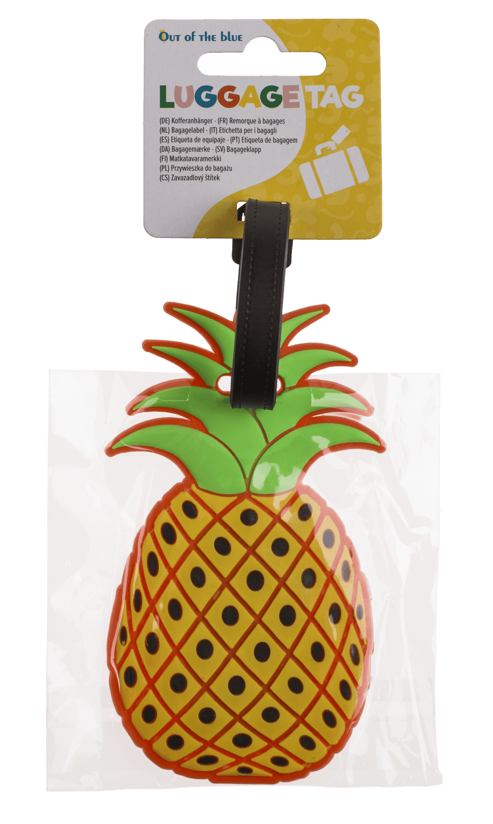 Plastic luggage tags, Fancy Collection,