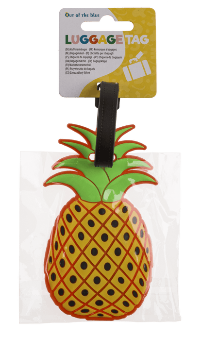 Plastic luggage tags, Fancy Collection,