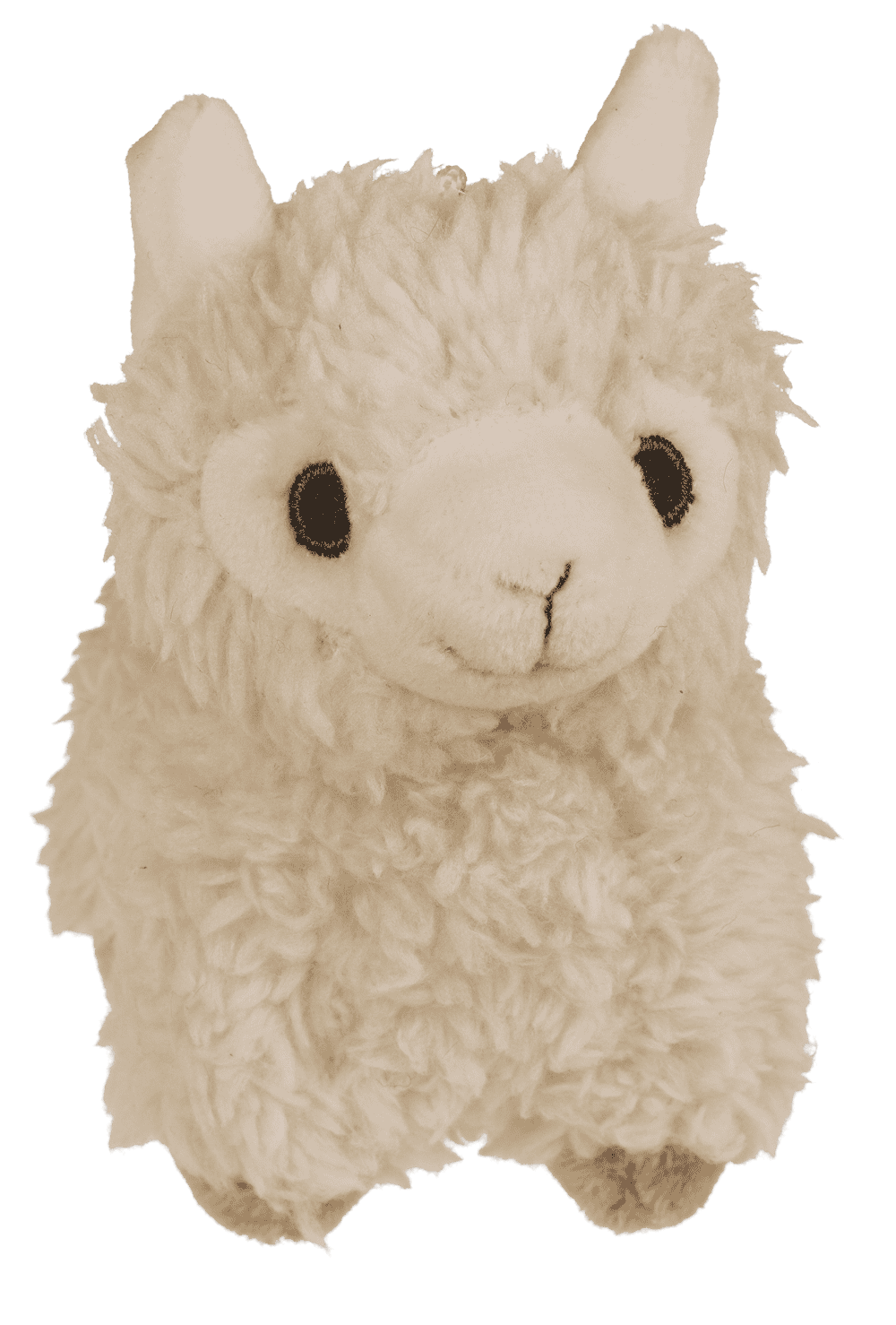 Metal keychain, Plush-Llama,