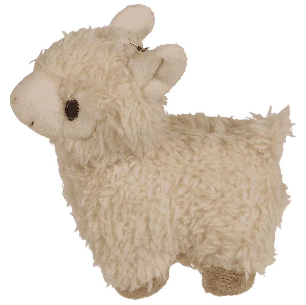 Metal keychain, Plush-Llama,