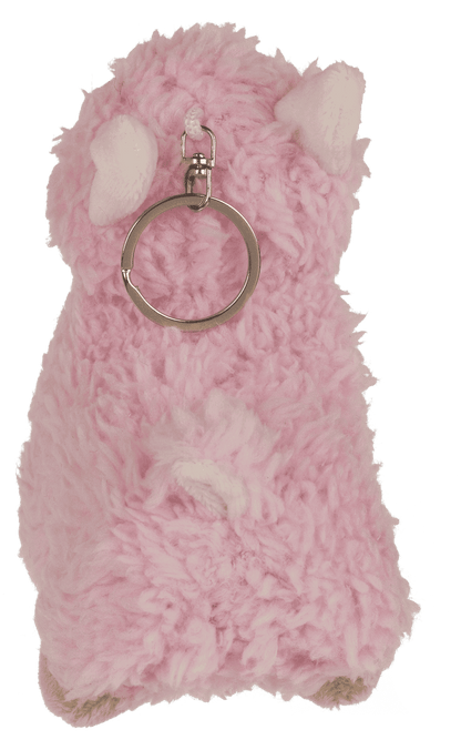 Metal keychain, Plush-Llama,