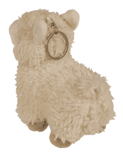 Metal keychain, Plush-Llama,