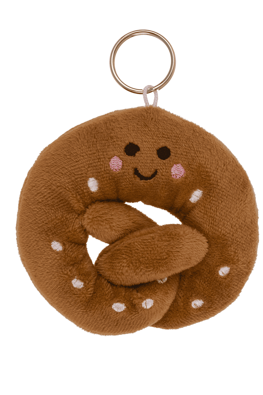Llavero de metal, peluche horneado