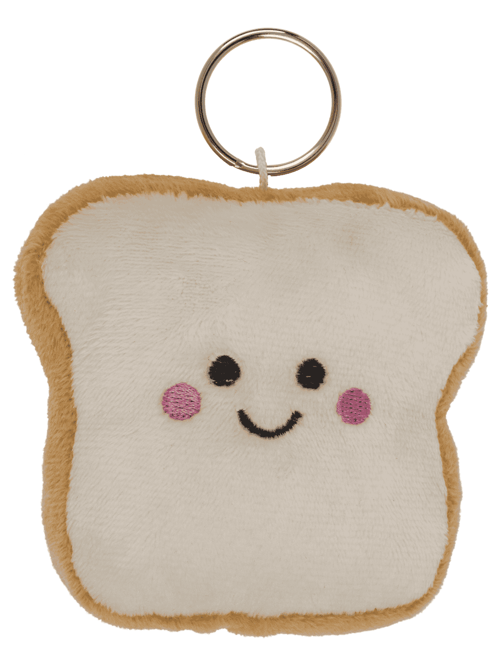 Llavero de metal, peluche horneado