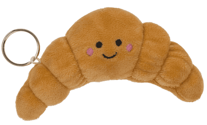 Llavero de metal, peluche horneado