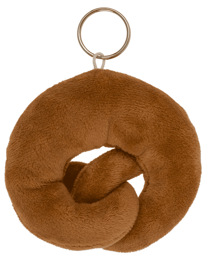 Llavero de metal, peluche horneado