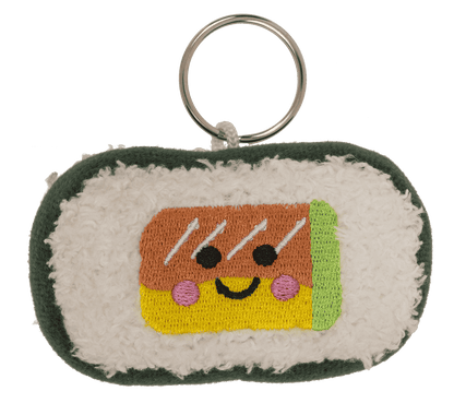 Metal keychain, Plush Sushi,