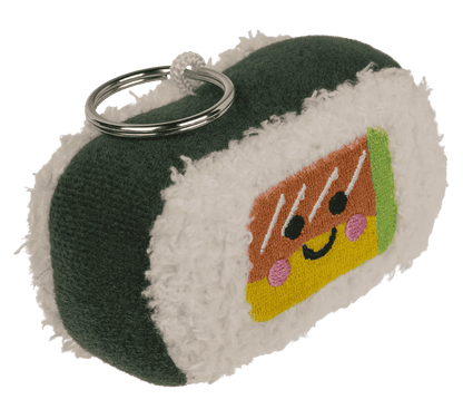 Metal keychain, Plush Sushi,