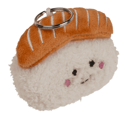 Metal keychain, Plush Sushi,