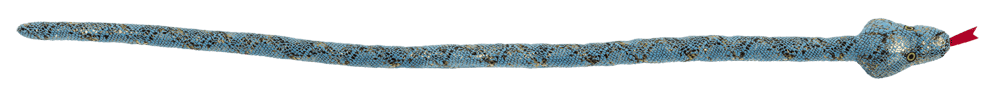Serpiente de peluche, 114 cm de largo