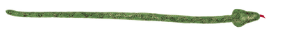 Serpiente de peluche, 114 cm de largo