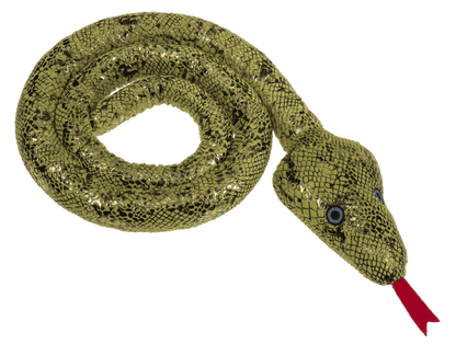 Serpiente de peluche, 114 cm de largo