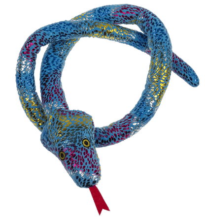 Serpiente de peluche, 114 cm de largo