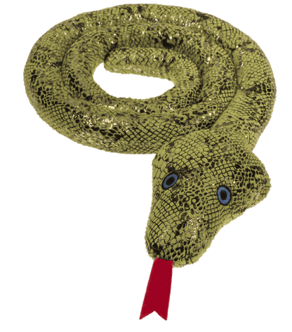 Serpiente de peluche, 114 cm de largo