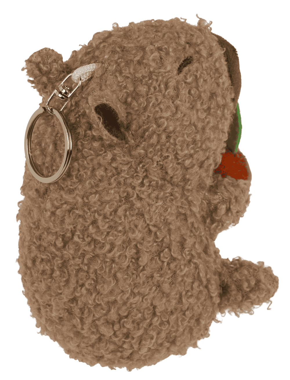 Metal keychain, Plush-Capybara,