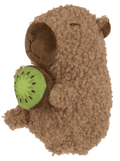 Metal keychain, Plush-Capybara,