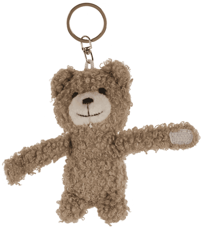 Metal keychain, Bears Hugging,