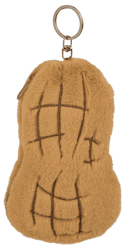 Metal-Keyring, Plush Folding Elefant