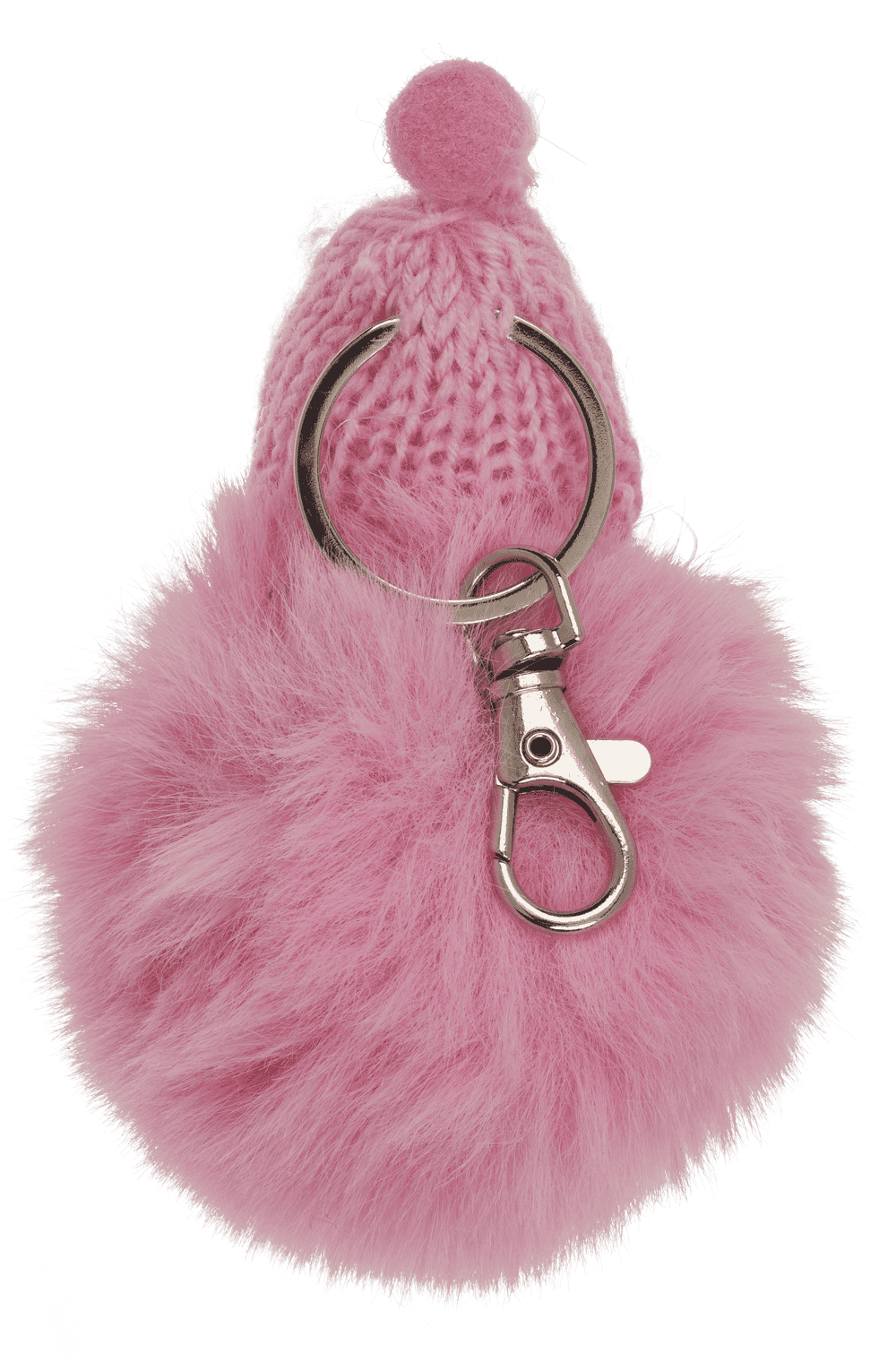Metall-Schlüsselanhänger,Schlafendes Baby Pom Pom