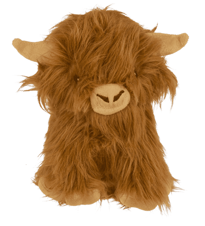 Plush highland cow, ca. 22 cm,