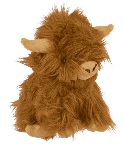 Plush highland cow, ca. 22 cm,